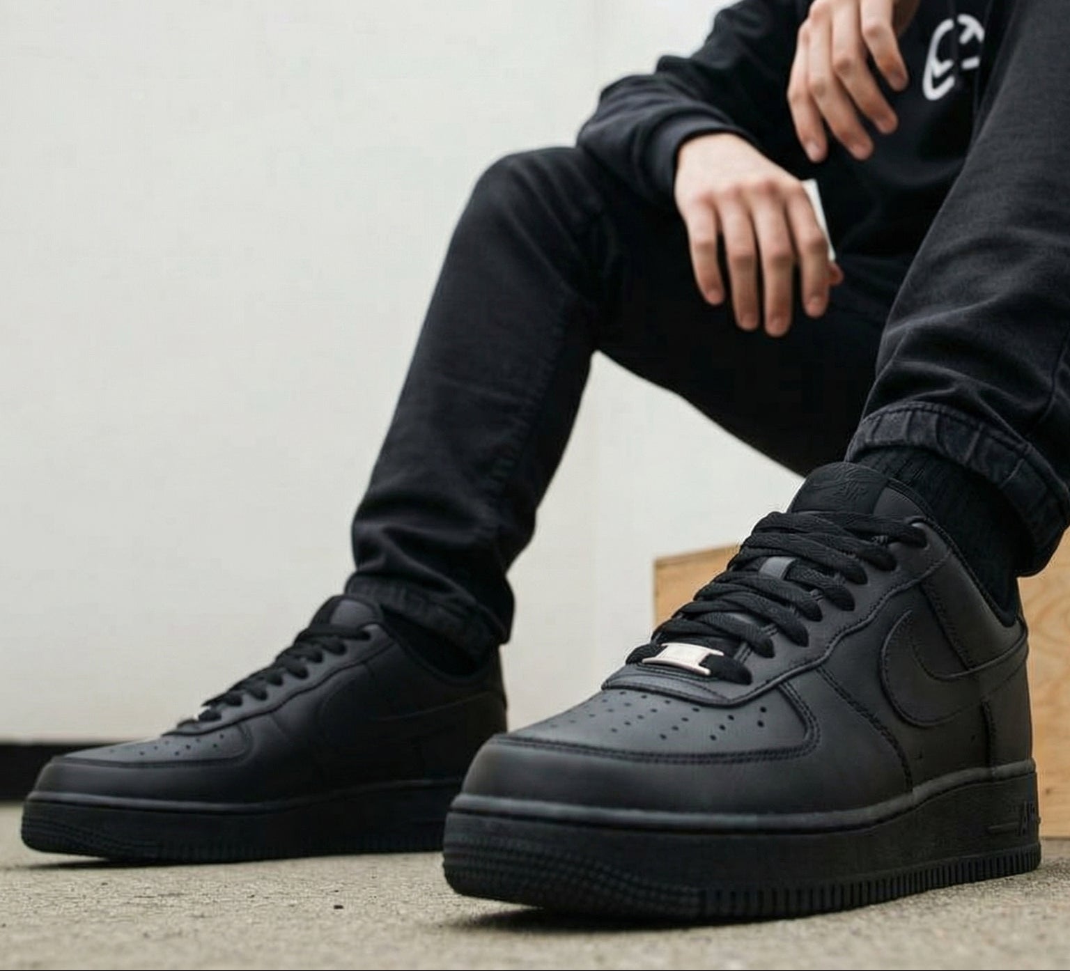 Nike Air Force 1 '07 EasyOn - Black