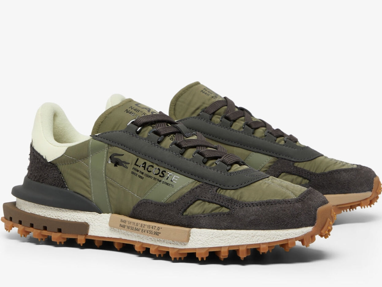 Lacoste🐊 Hunter Green Elite Active Trainers