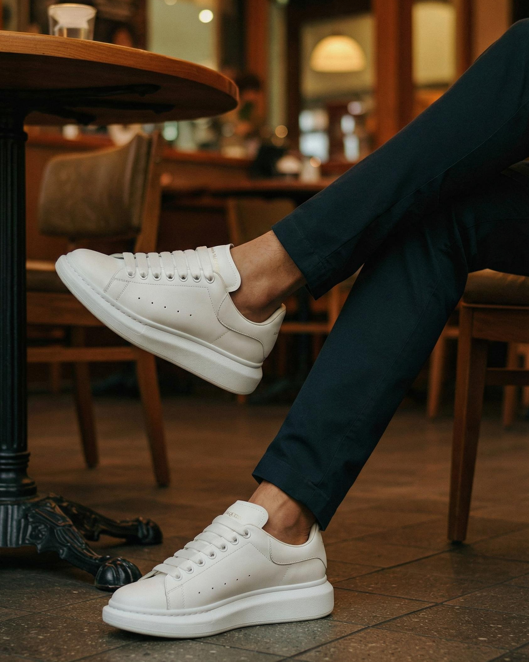 T-White Alexander McQueen oversized